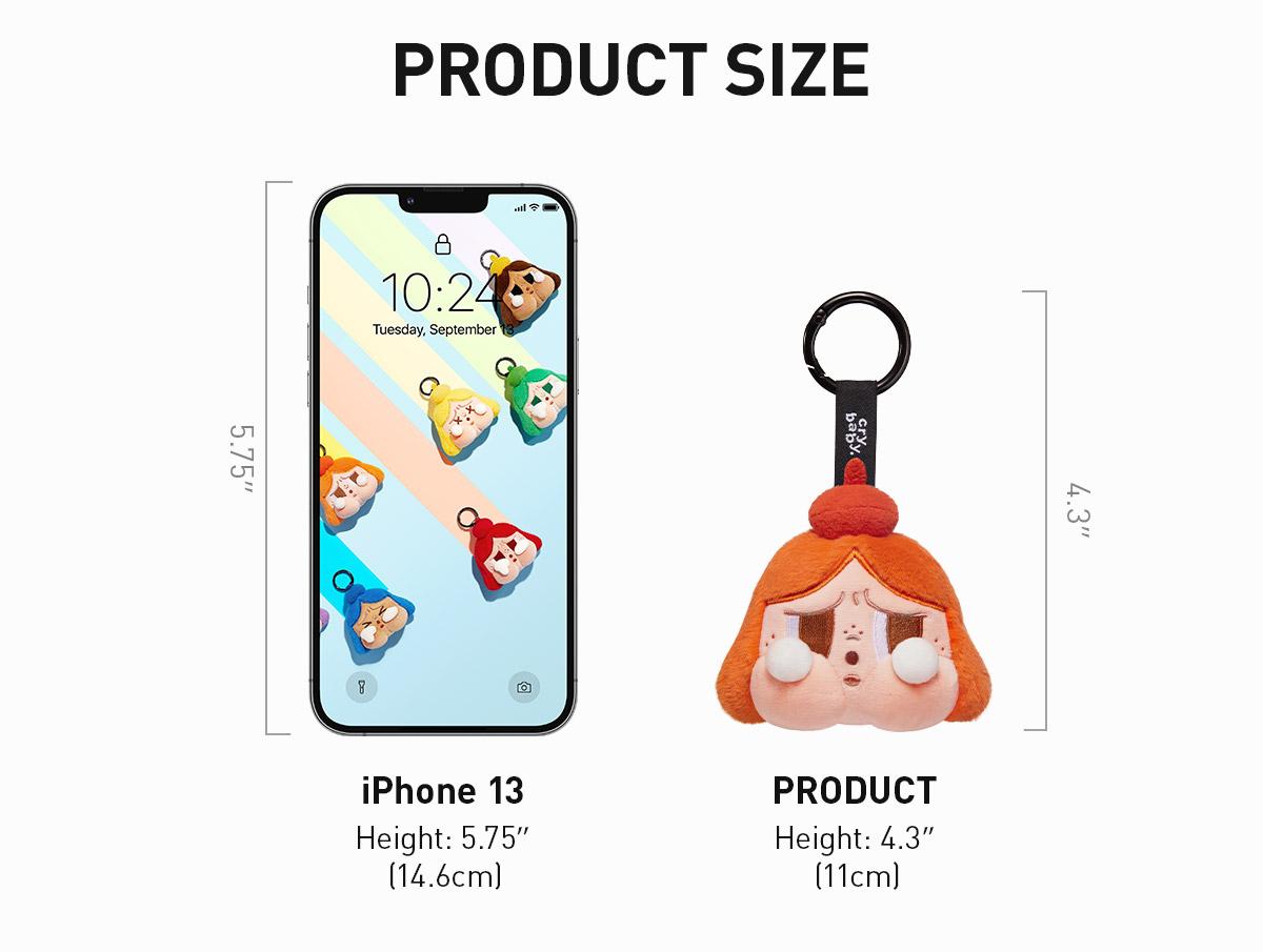 POP MART CRYBABY CHEER UP, BABY! SERIES-Plush Pendant Blind Box, Mystery Box