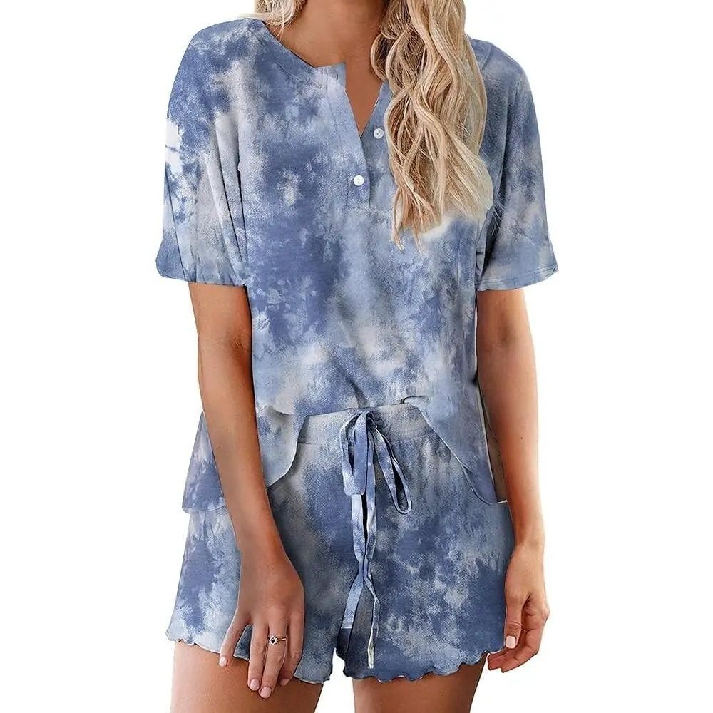 Tie Dye Grey Blue