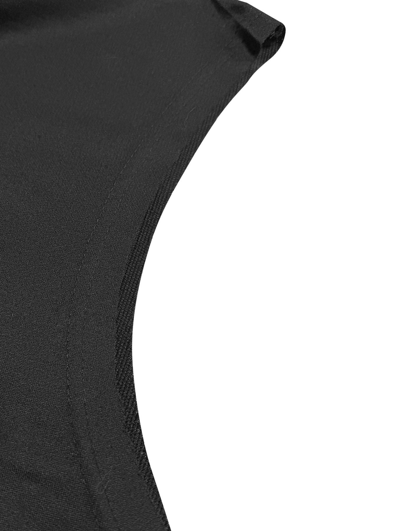 Men's vest with distressed and ripped details, eyelet design at the collar and cuffs, exuding a punk vibe. Made of soft, skin-friendly fabric, it's a must-have for summer music parties. The unique, loose-fitting cropped design showcases individuality.