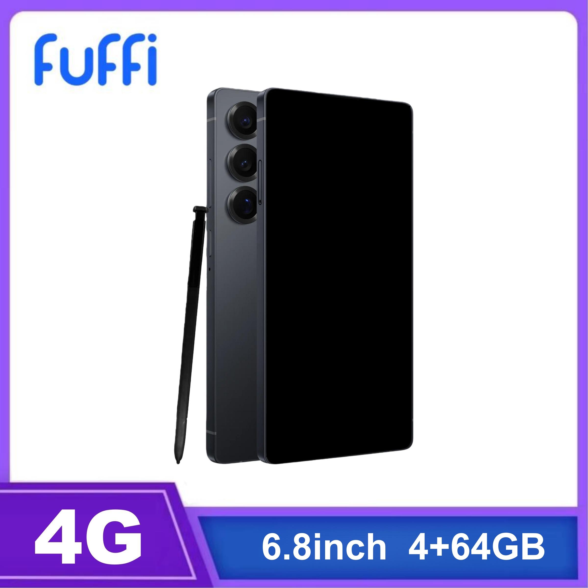 FUFFI-Smartphone，6+128GB,4+64GB/32GB,3+32GB, 6.8 Inch Display, 8+16mp Camera, Dual Sim Card, Android 12.0, Handwriting Pen Included, 4g Network