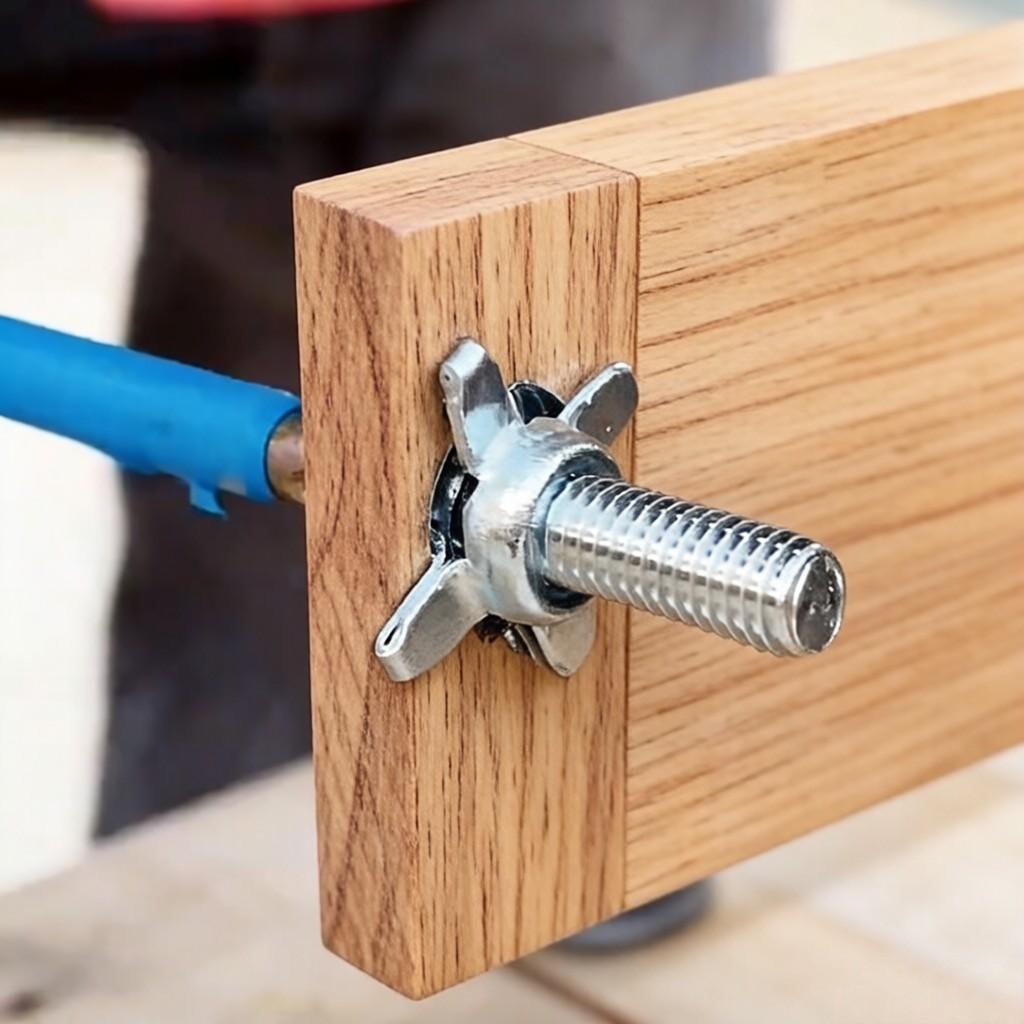 Heavy Duty Bolt Hollow Door Anchors Toggle Bolts for Drywall, Carbon Steel Expansion Screws Set, Expands Behind Wall for Cabinets Walls, Bolt Anchors for 0-5mm Thin Doors Drywall Caravan Walls, Easy Install Multi-Purpose Anchors