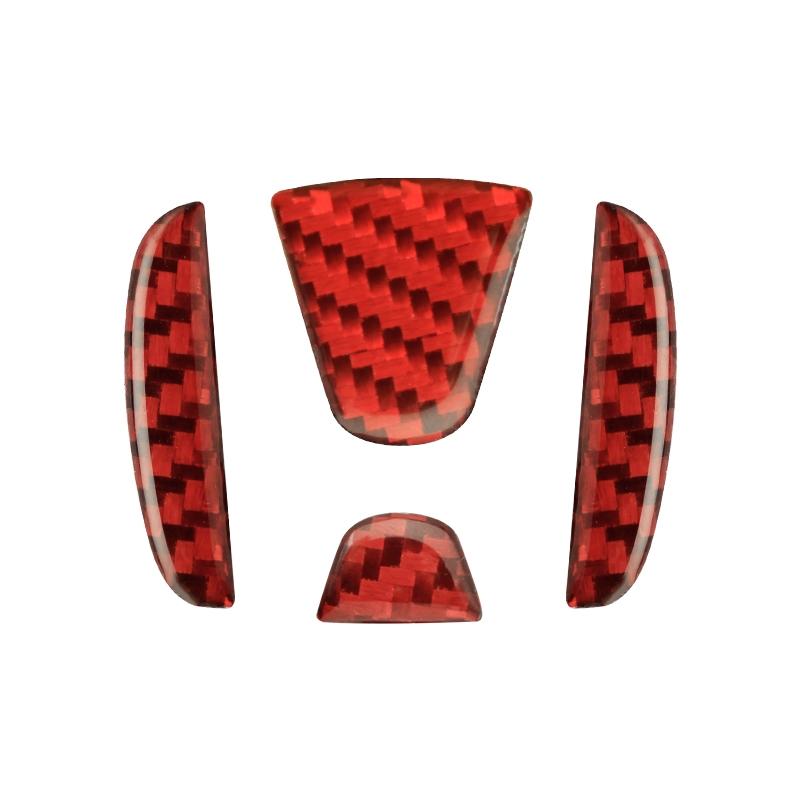 Honda Car Sticker Steering Wheel Emblem, Compatible with Honda Models Including City, Jade, Insight, Elysion, Jazz, Fit, Accord, Civic, Crv, Odyssey, Crz, Car Accessories
