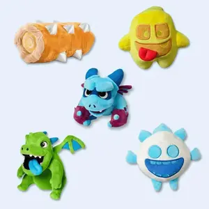 Cute Soft Game Clash Royale Log Baby Dragon Spirit Stuffed Cotton Doll Soothing Plush Toy for Kids Sleep Companion Playmate Gift