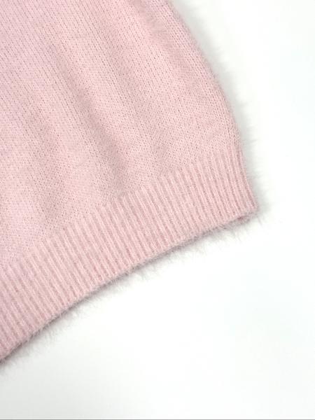 Women Off Shoulder Sweater Pink Knit Pullover Soft Fuzzy Jumper Long Sleeve Loose Fit Solid Color Casual Knitwear Elegant Fall Winter Tops Cozy Warm Chic Streetwear