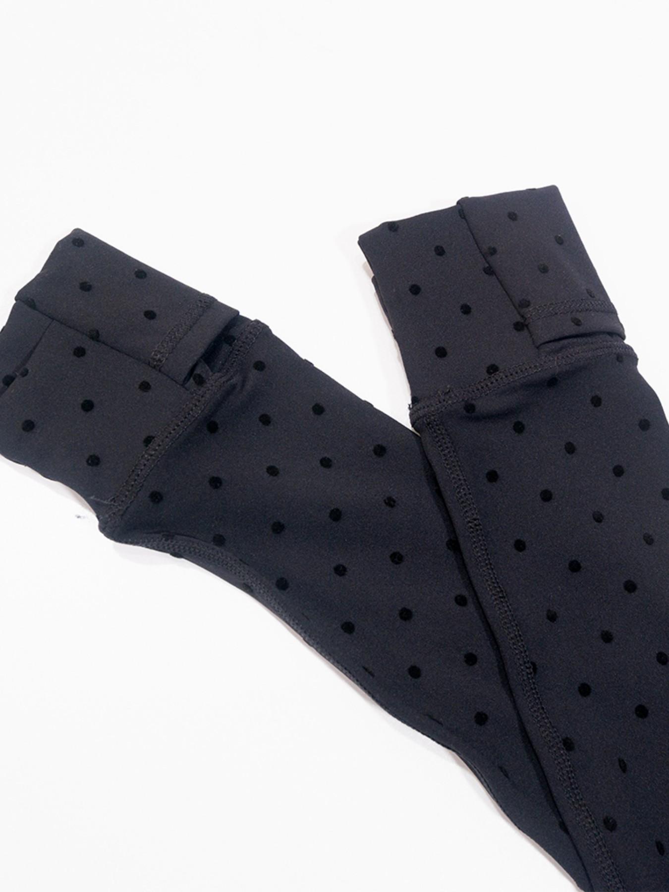 New Plush Polka Dot Jacket, Slim Fit Stand Collar Long Sleeve Sport Coat, Stylish Quick-Dry Breathable Outerwear