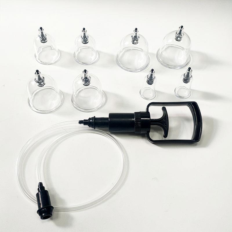 Transparent Vacuum Cup Massage Set, Home Use Muscle Relief Massager, Personal Body Massage Tool, Transparent Vacuum Cup Therapy Kit