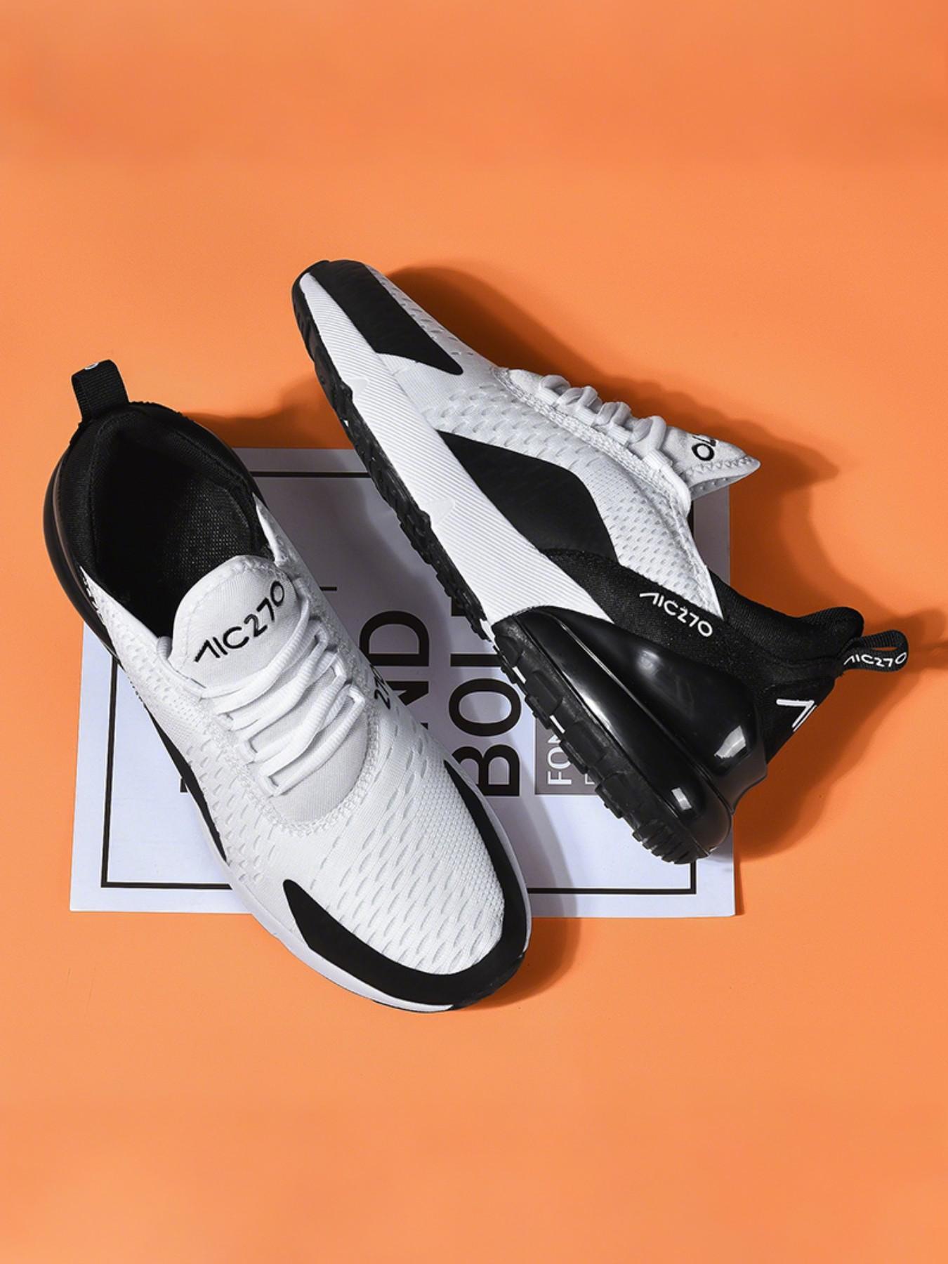 Men's Outdoor Running Shoes, Couples' Sports Shoes, Comfortable Daily Wear, Breathable Fabric, Air Cushion Design, Perfect Gift