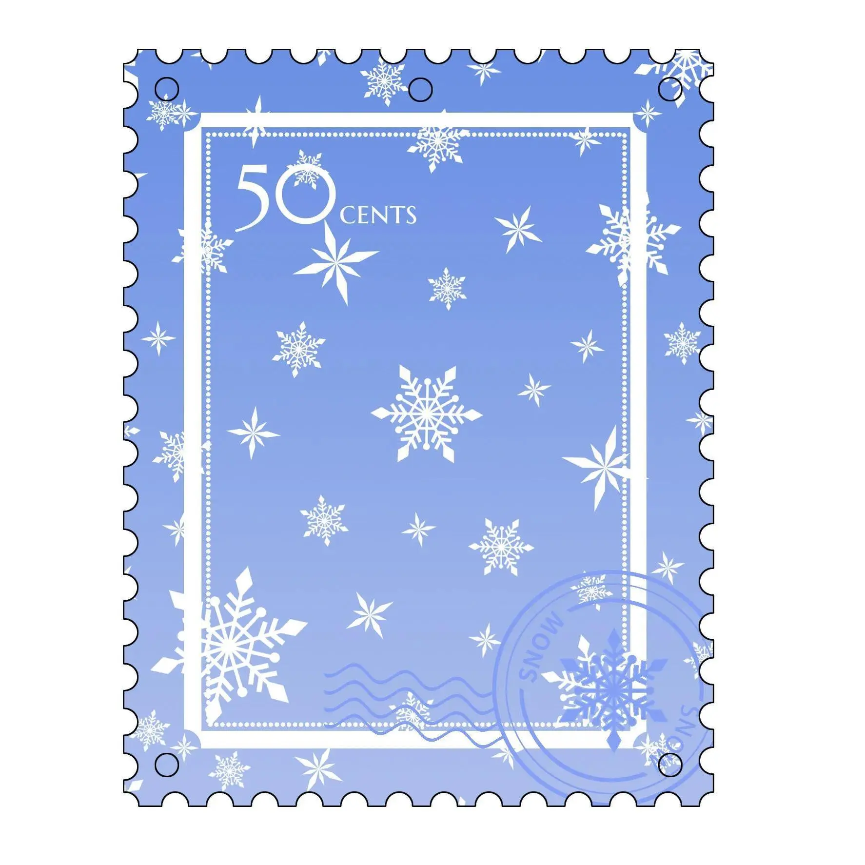Snow Night Letter, New 4-Hole Acrylic Card Frame for 3/3.5 inch Photocard/Polaroid/ Kpop Anime Goodies Stand