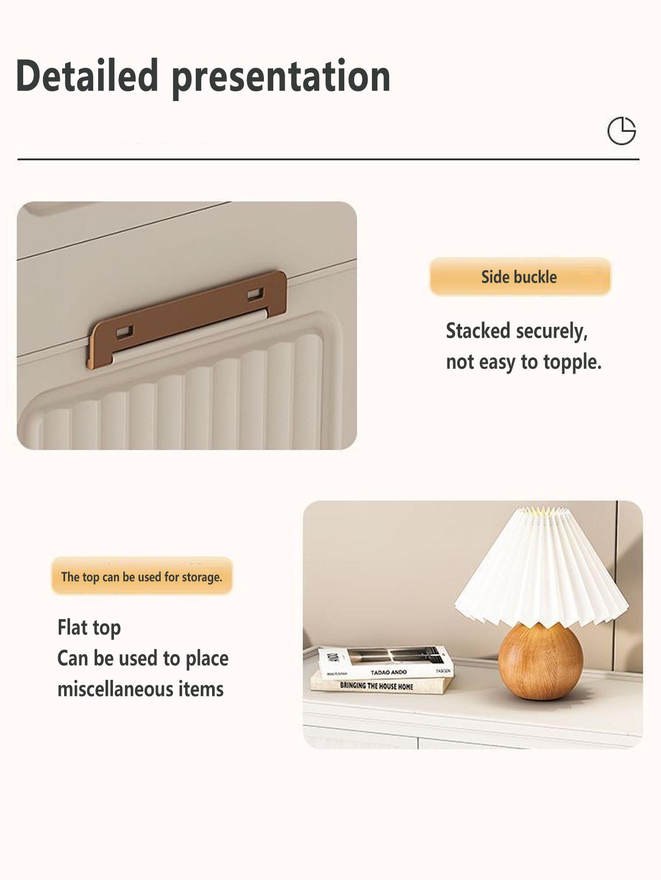 Foldable Snack Storage Rack, Multi-Layer Toy Organizer, Home Kitchen Cabinet, Living Room Display Shelf, Space-Saving Design, Organizing