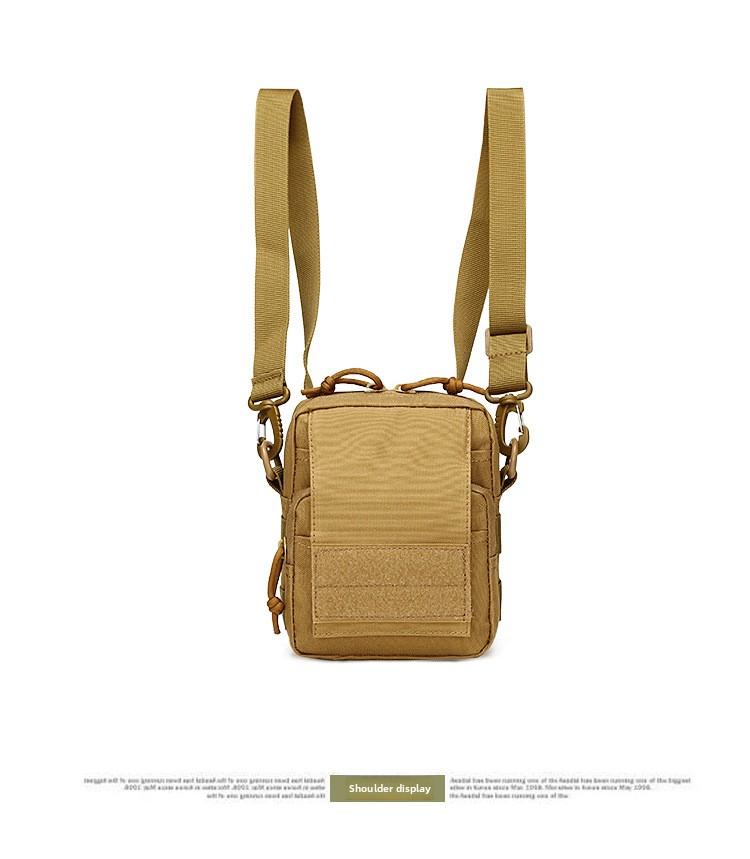 Outdoor Sports Portable Shoulder Small Hanging Bag Casual Military Fan Tactical Fanny Bag Cycling Hiking Messenger Bag