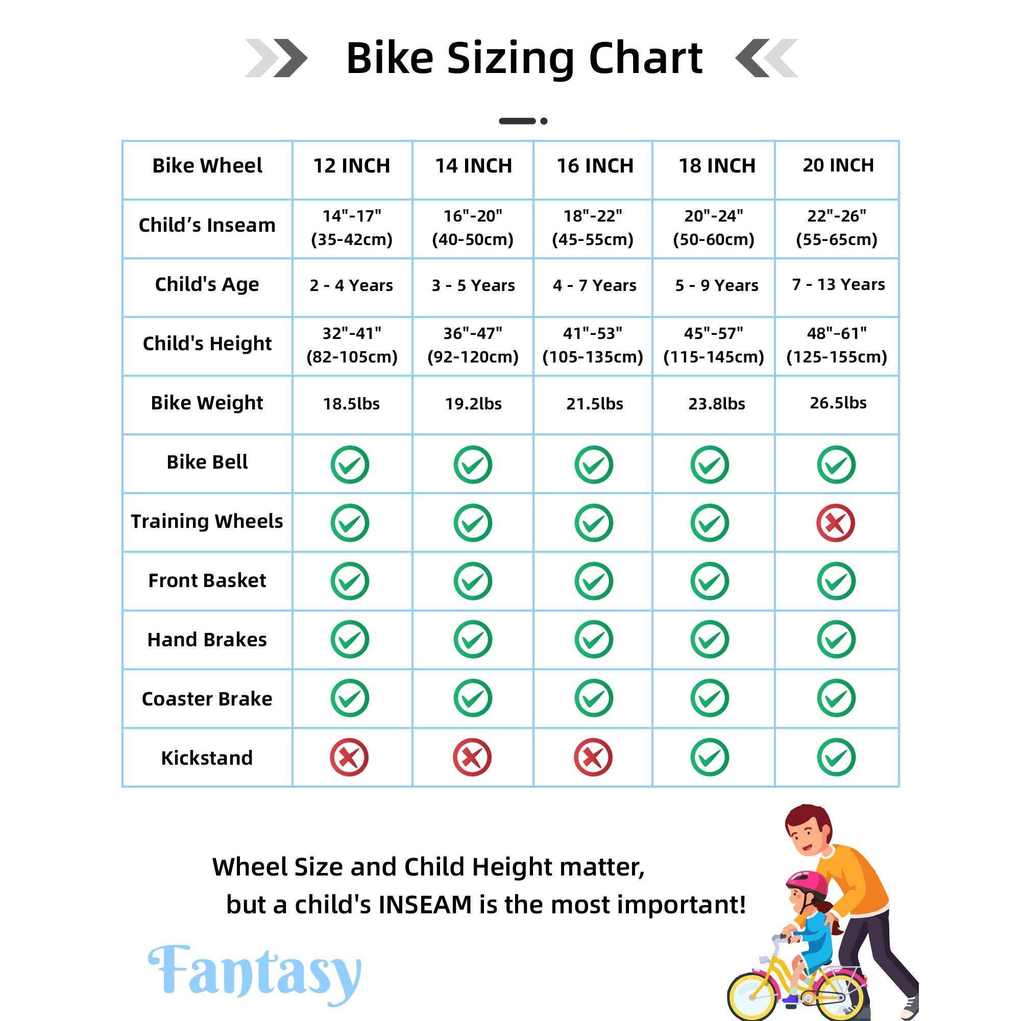 JOYSTAR 12-20 inch Girls Bike 4-12 Years Old Toddlers Kids Bike with Training Wheels & Basket Kickstand JOYSTAR 12-20 inch Girls Bike 4-12 Years Old Toddlers Kids Bike with Training Wheels & Basket Kickstand