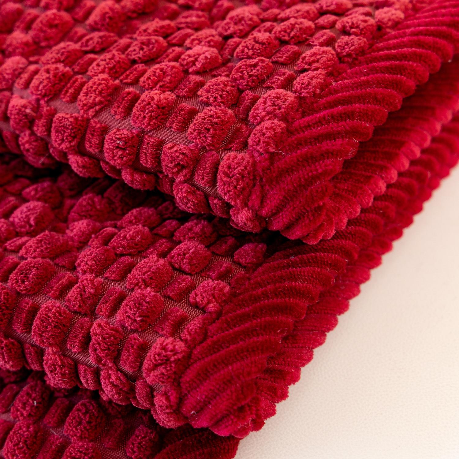 1pc Single Solid Color Bubble Velvet Sofa Pad, Soft Skin-Friendly Material, Pet-Friendly Anti-Slip Design, Machine & Hand Washable, Fits Single to Five-Seater Sofas