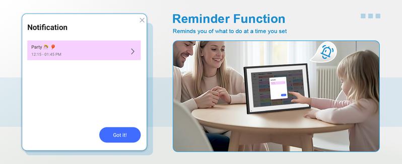 10.1 Inch Digital Calendar+Digital Picture Frame, 2025-2026 Desk Calendar Smart WiFi Planner&Chore Chart, IPS HD Interactive Touchscreen Display For Family Schedules