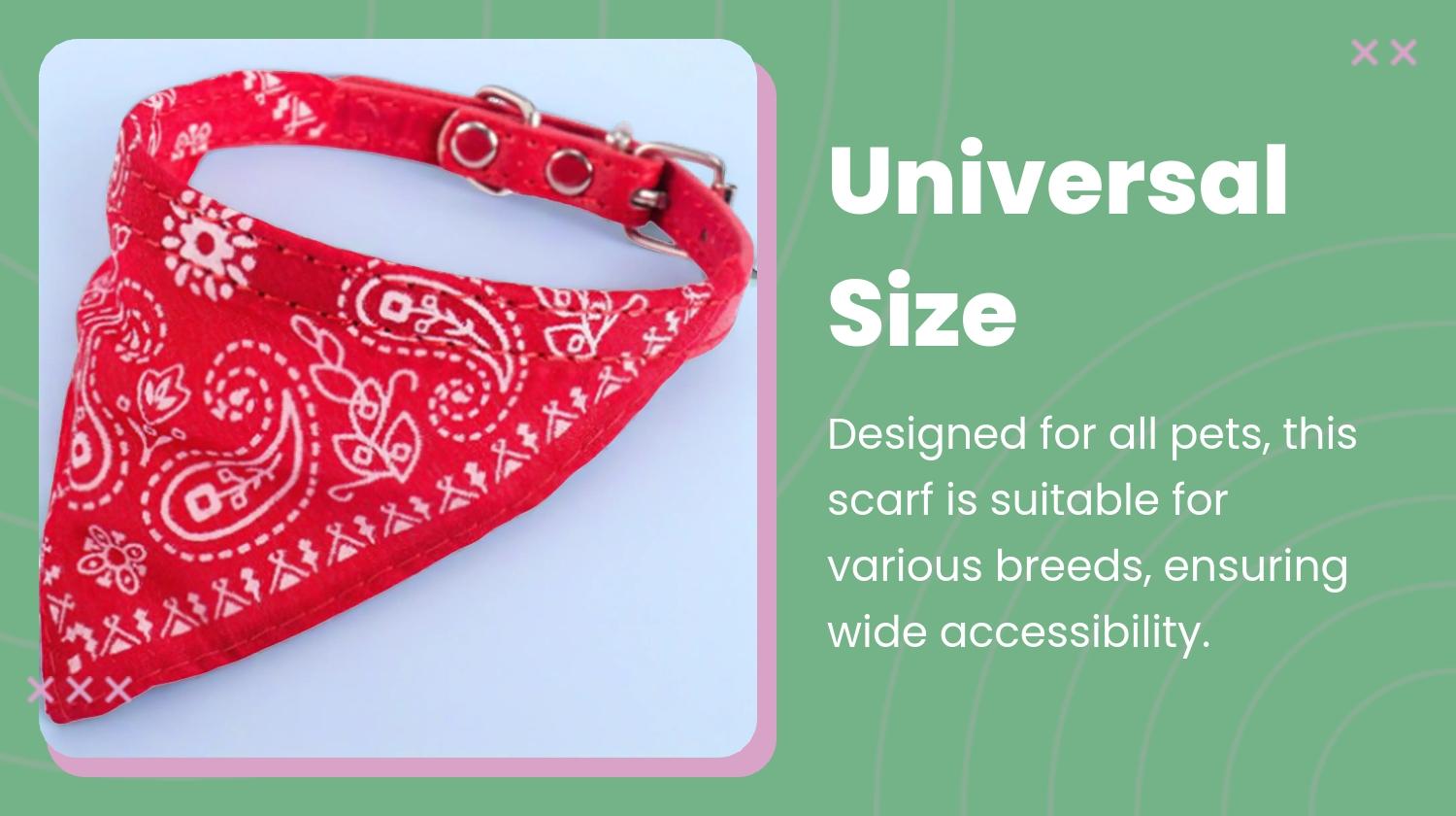 2 Pcs Multi-Color Pet Bandana Bibs - High-Appearance Anti-Dirt Absorbent Scarf Collars for Dogs & Cats, Daily Wear & Photo Prop Accessory