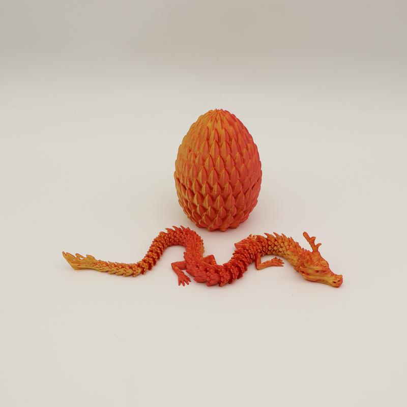 2pcs 3D Printed Dragon Egg Set, Home Decor Desktop Ornament, Halloween Christmas Gift, Birthday Present, Unique 3D Print Statue Figurine, Collectible Room Decor #TOP PICKS