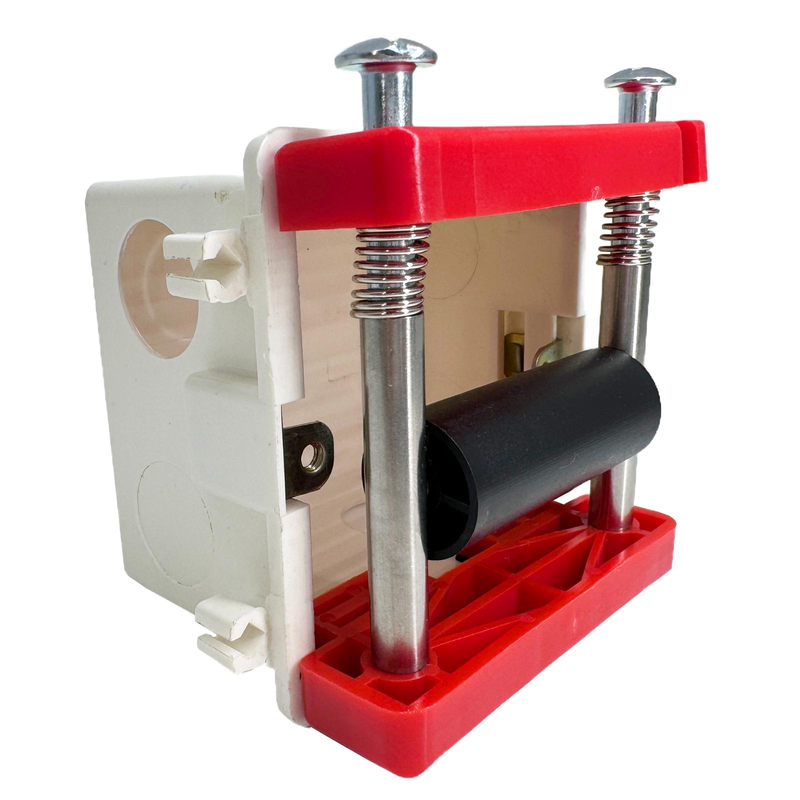 Wire Threading Aid Cable Pulling Gadget Auxiliary Tool Electrical Wire Pulling Roller Cable Puller Guide Wall Wire Conduit With Reel Box Only For 86 electrical junction box