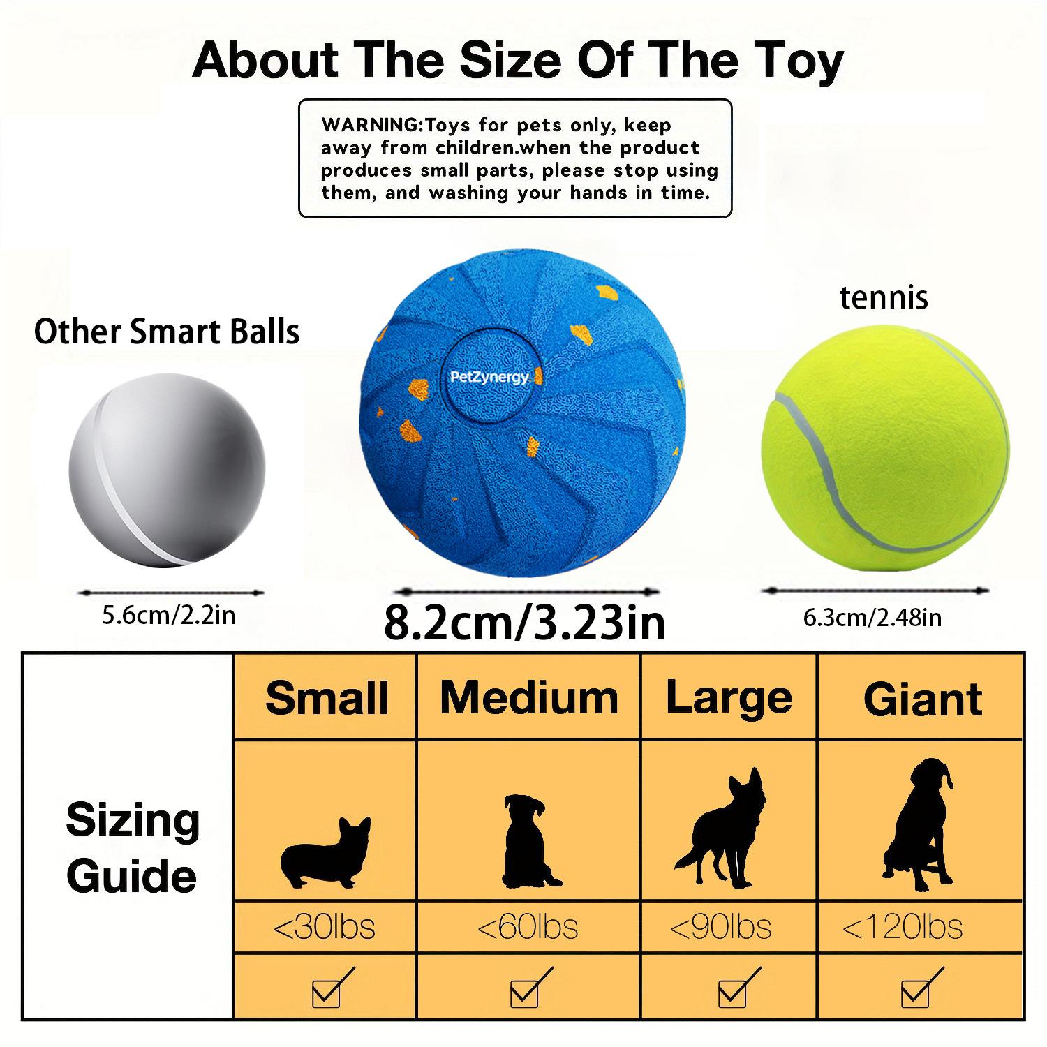 2026 Bestselling Dog Toy Ball, with Random Movement, Bouncing and Rotating Functions, Made of E-TPU Material