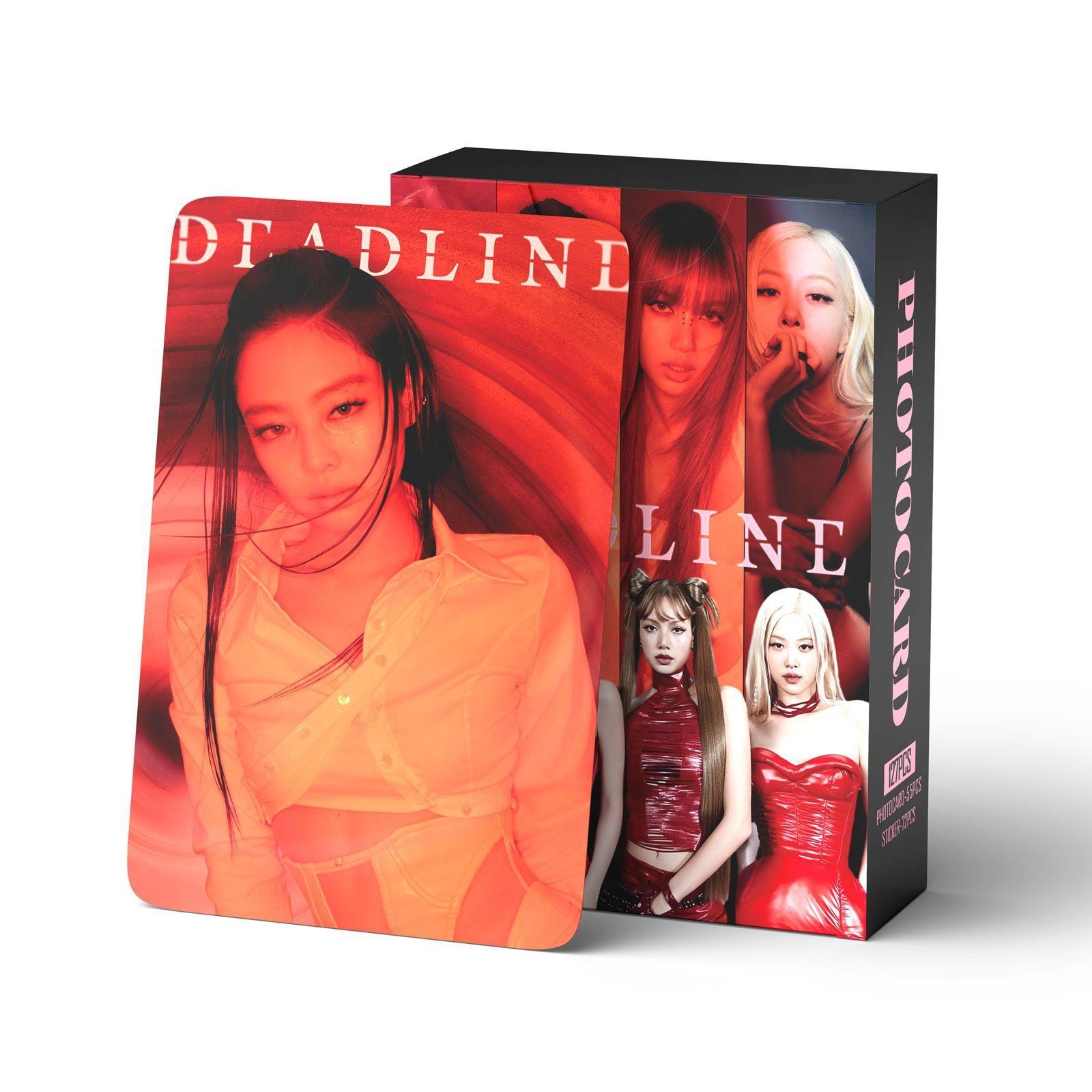 127 New K-Pop Girl Group Cards, Deadline Style High-Definition Laminated Collectible Cards, Fan Support Memorial Card Set