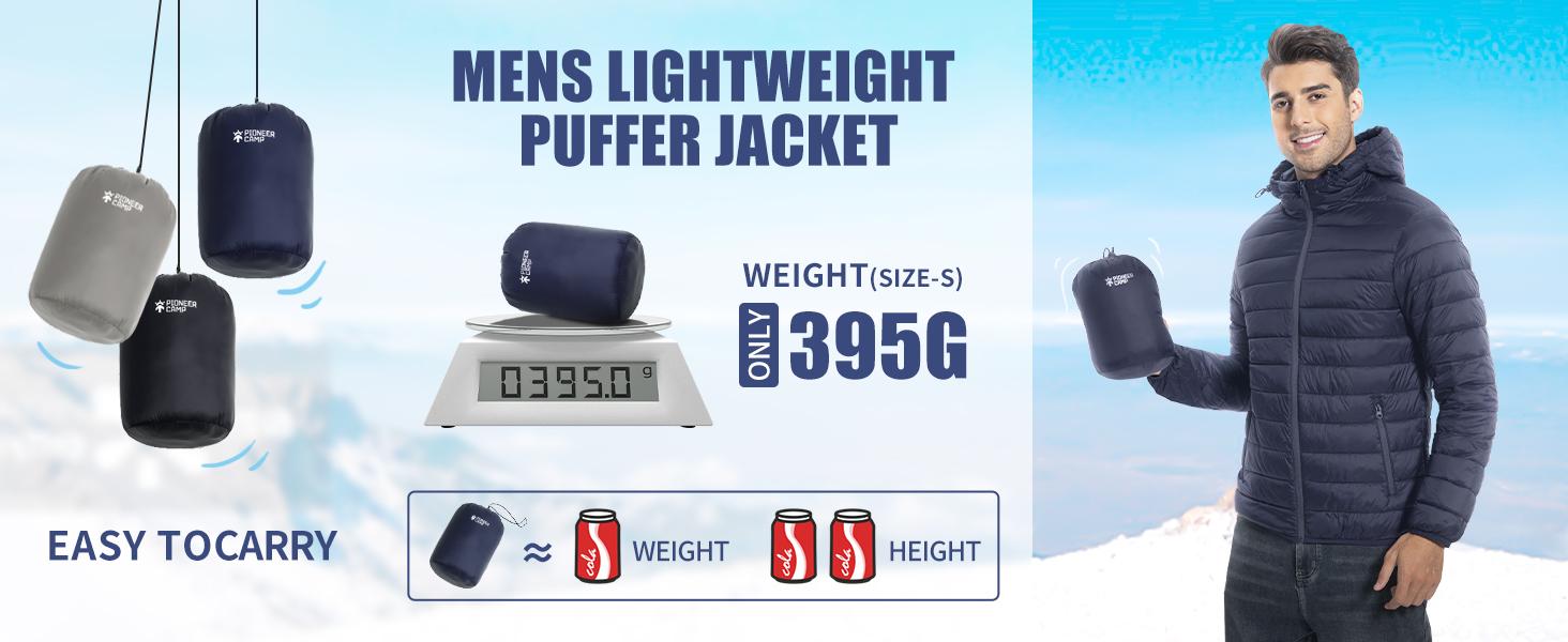 Pioneer Camp Mens Lightweight Packable Outdoor Puffer Jacket Hooded Insulated Thermal Puffy Winter Heated Jackets for Running Travle Casual Alternative Breathable Bubble Cotton Elastic Menswear Outdoor Coat Pioneer Camp Mens Lightweight Packable Outdoor Puffer Jacket Hooded Insulated Thermal Puffy Winter Heated Jackets for Running Travle Casual Alternative Breathable Bubble Cotton Elastic Menswear Outdoor Coat
