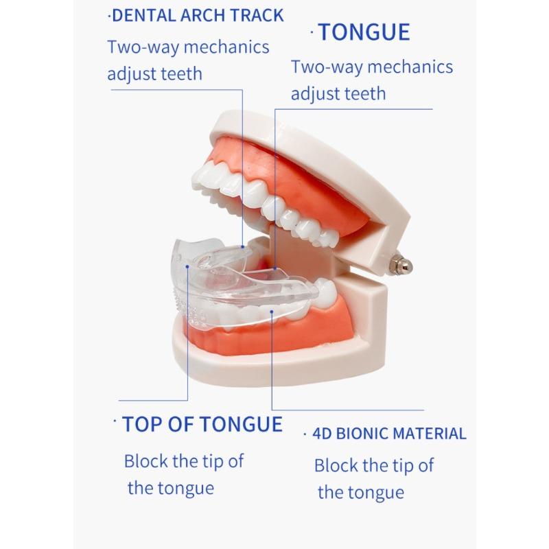 Silicone orthodontic braces Product with Storage Case, Comfortable to Wear, Safe to Use, Suitable for Both Men and Women