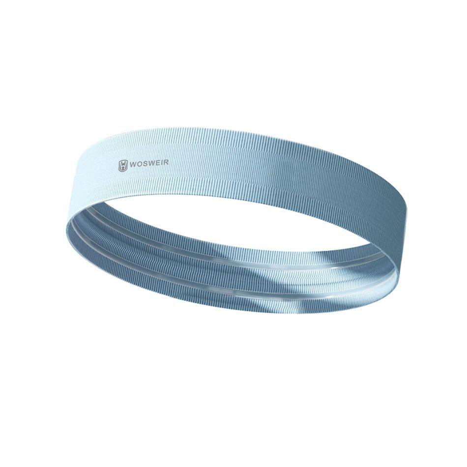 Sports headband, yoga sweat-absorbing headscarf, men's and women's running, badminton, sweat-proof fitness, rope, sweat guide and antiperspirant headband.
