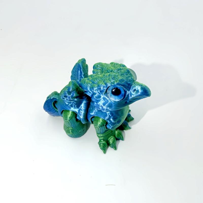 3D Printed Toy Griffin Wings Small Animal Jointed Simulation Fun Ornament Creative Handmade Model, Unique Collectible Decorative Piece