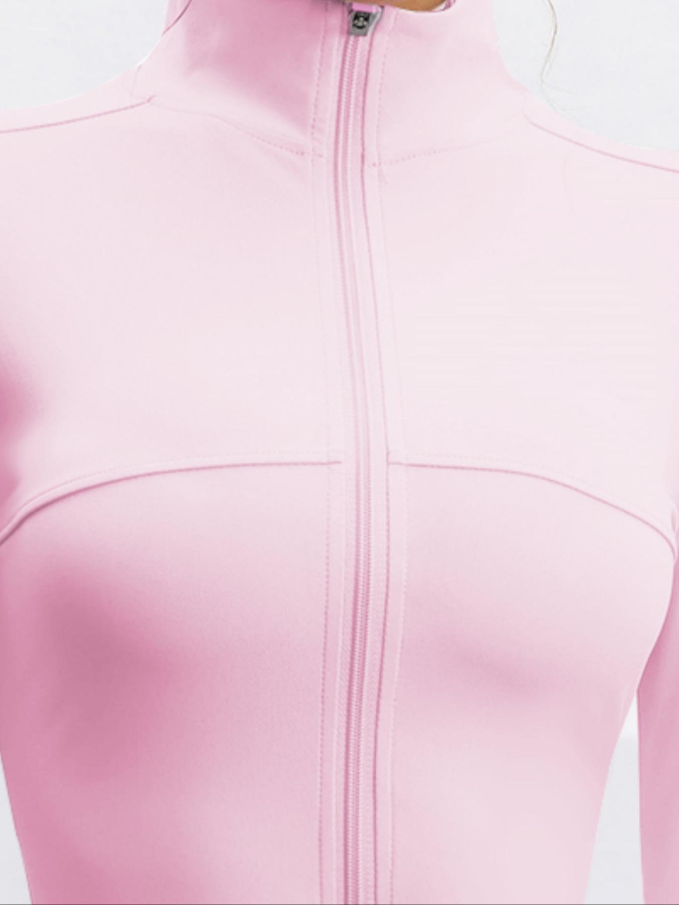 Women's Solid Color Zipper Jacket & Pocket Flare Pants Set, Athleisure Wear Set, Perfect for Yoga & Gym & Outdoor Use, Comfortable Breathable Outfit for Autumn Winter