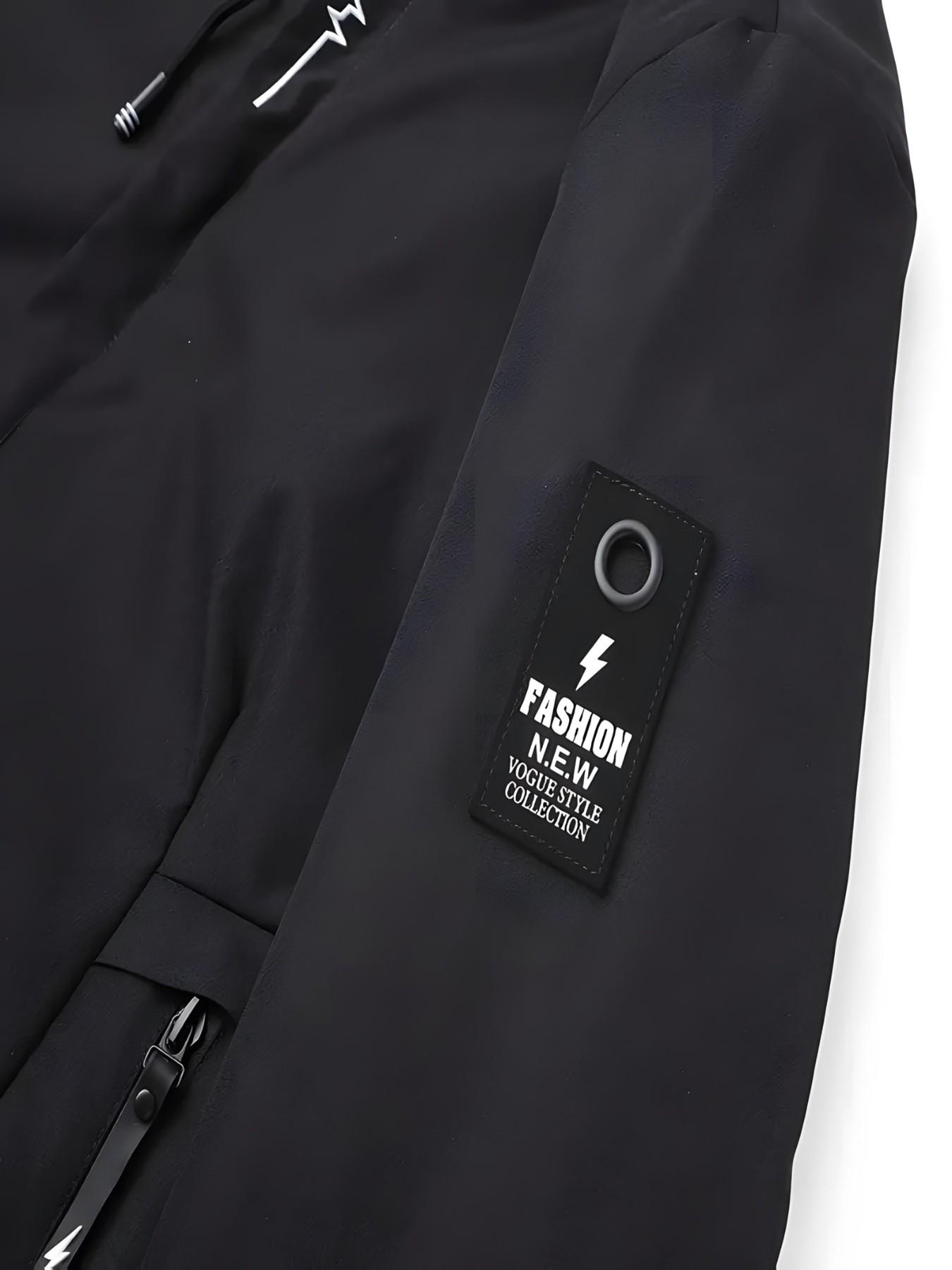 Outdoor Essential Windproof Waterproof Hardshell Jacket, High Stretch Breathable, All Seasons, Casual Style, Perfect for Hiking, School, Work