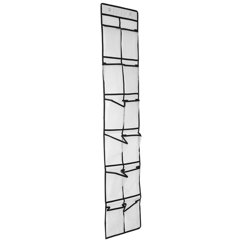 12 Large Mesh Pocket Hanging Shoe Organiser Rack Behind Doors Shoes Rack Storage Household Wall Bag Room Shoes Storage