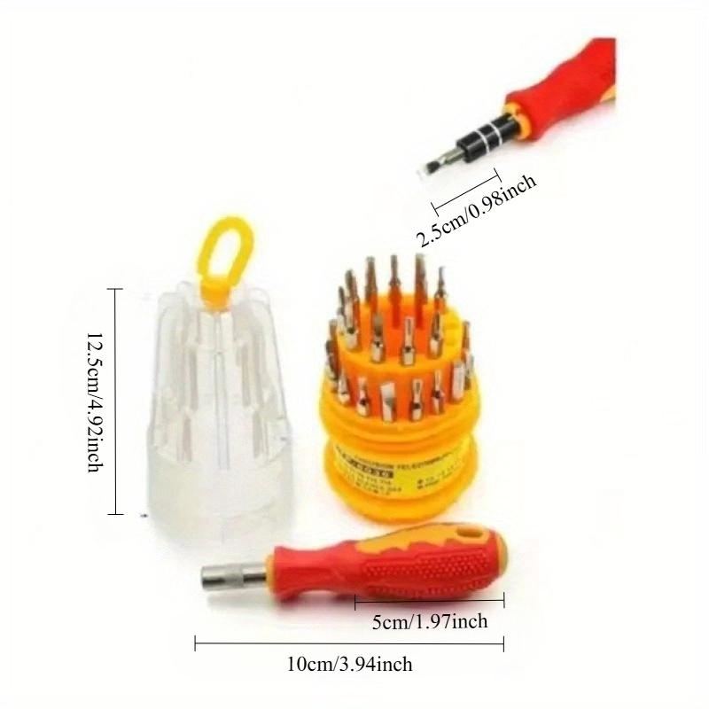 31 In 1 Precision Screwdriver Game Torx Alen Philips Miscellaneous Key Tips Replaceable Screwdriver Bits