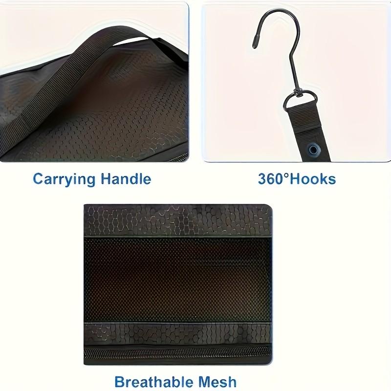 Large Capacity Handheld Storage Bag, Multi-Functional Portable Hanging Travel Rack, Foldable Clothes Organizer, Ideal for Luggage Sorting