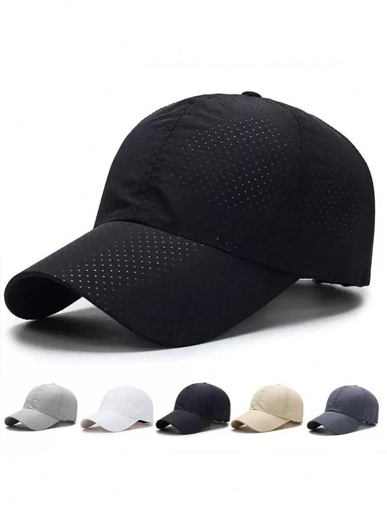 1PC Breathable Quick-Dry Hat, Outdoor Cap for Women, Summer Thin Baseball Cap, Adjustable Sun Protection Hat for Running, Cycling, Fishing