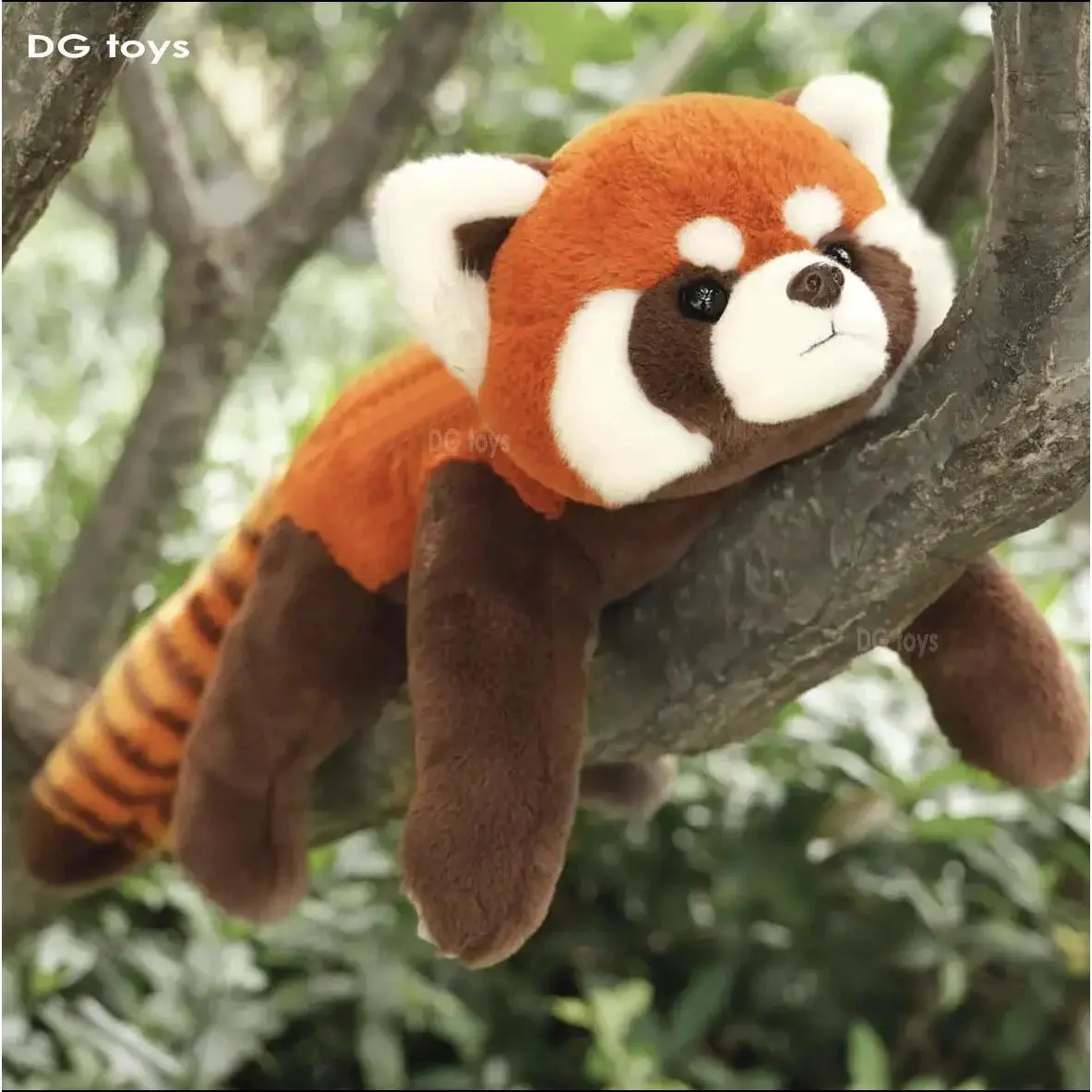 Lifelike Red Panda Stuffed Animals Raccoon Plush Toy Cute Panda Plushie Toy Gift For Kids Girlfriend Birthday Boy Christmas Gift