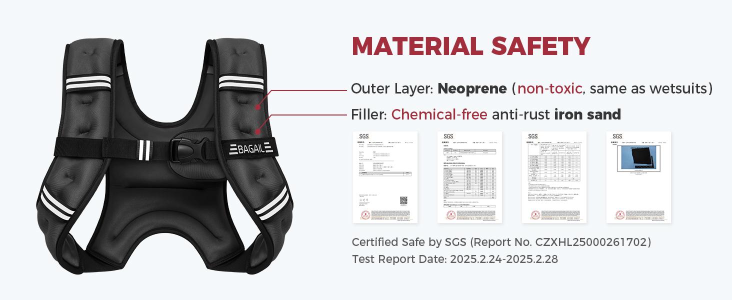 【SpringStatements】BAGAIL Weighted Vest, 5lbs/8lbs/10lbs/12lbs/15lbs/20lbs/25lbs/30lbs Weight Vest with Detachable Phone Pouch, Rucking Vest for Women, Men, Walking, Weight Loss, Training, Running