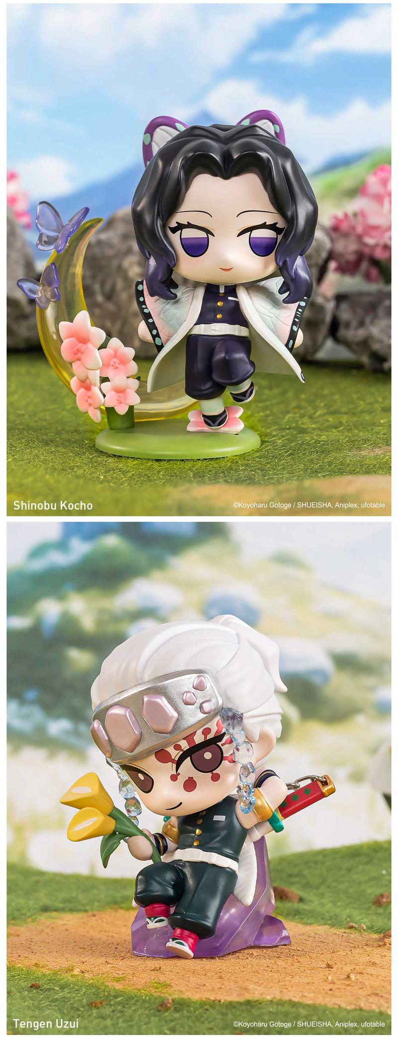 POP MART Kimetsu no Yaiba Birth Flower Series Figures, Blind Box, Mystery Box