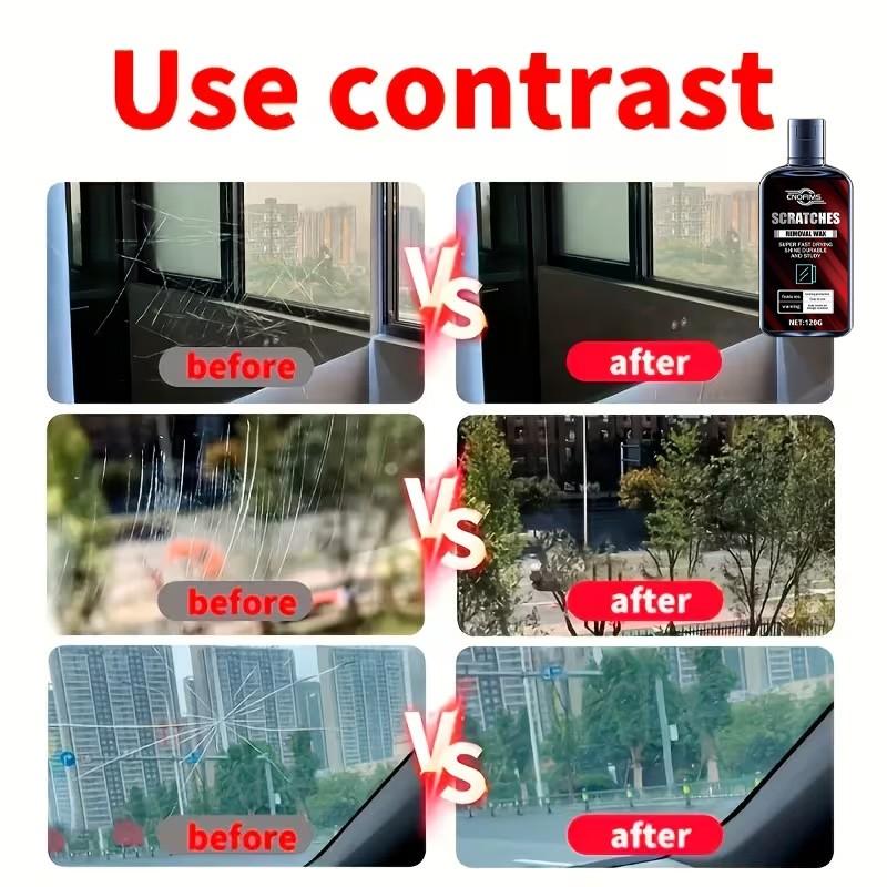 Multi-Purpose Scratch Polish Agent, Bathroom Glass RV Bathtub Polishing Repair, Remove Scratches Clear No Residue, Essential Cleaning Tool