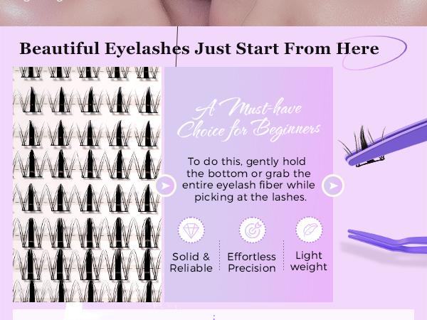 ANURAG Lash Extension Kit 140pcs Wispy Lash Clusters Kit 9-17mm Natural Cluster Eyelash Extensions with Lash Bond and Seal and Lash Tweezer C Curl DIY Lash Extensions Kit For Beginners，Christmas gifts, New Year gifts, Black Friday