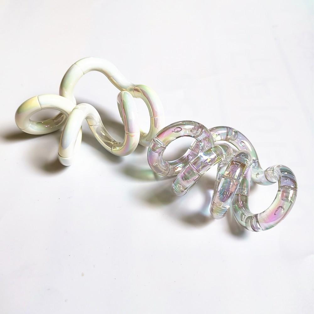 Night Light Stress Relief Toy, Focus Therapy Finger Massage, Colorful Pressure Release, Infinite Unwind Fun, Planet Twist Game