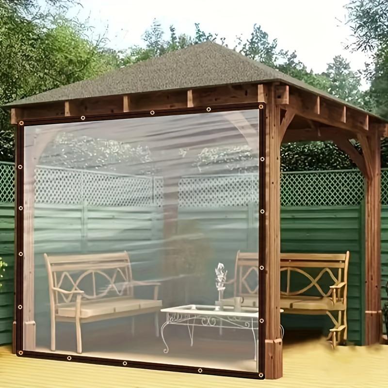 Cost-Effective Waterproof Tarp - Heavy Duty Rainproof & Sun Protection Cover | Budget-Friendly & Durable Tarpaulin for Outdoor Use, Porch, Waterproof Poly Tarps