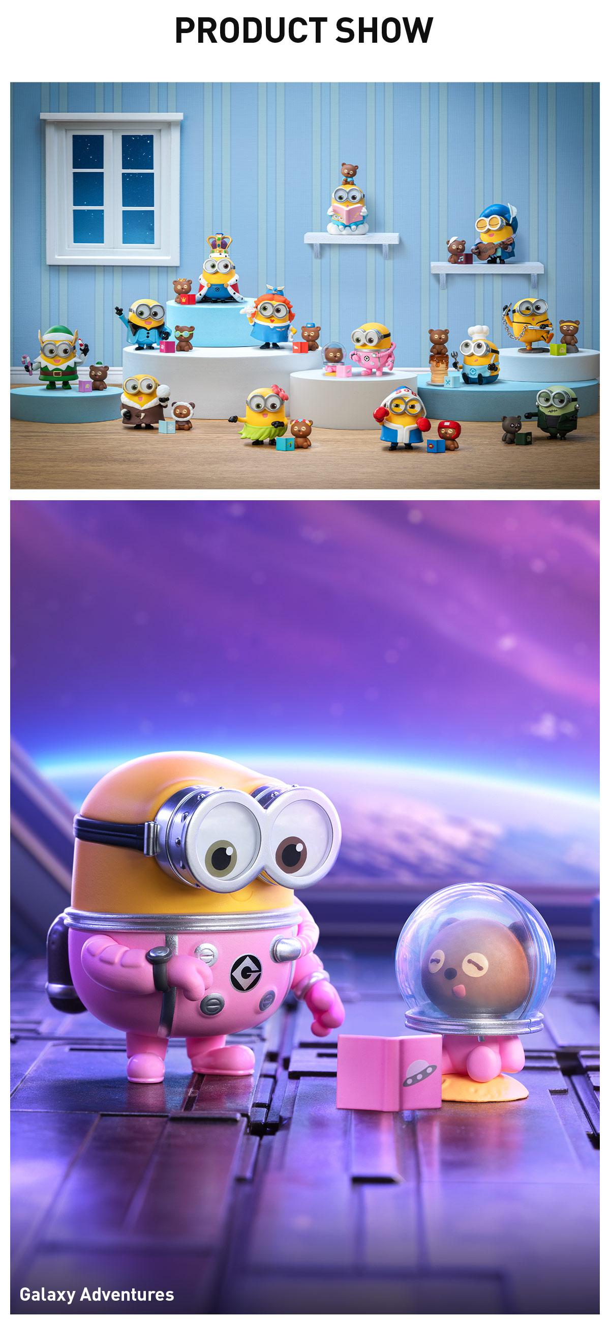 Minions Bedtime Stories by Bob and Tim Series Figures