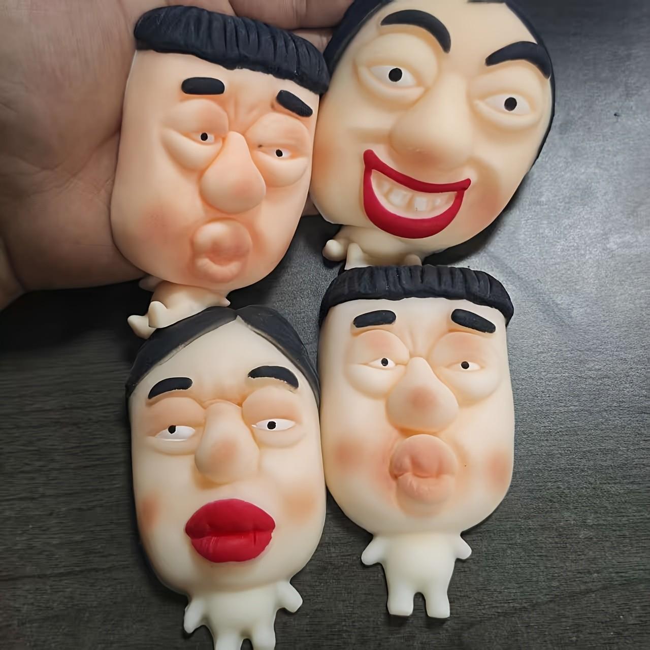 Creative Squishy Doll Toy, Funny Squishy Puppet Gift, Perfect for Office, Home, Party, Birthday, Prank Play, Da-Fp-H1 Model