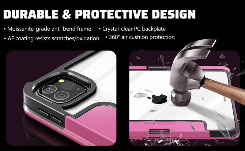 New Y2K Color Keyboard Pink For iPad Pro 12.9/11/10.9/13-inch (M4, 2024/2025) With 360° Rotatable Multi-Touch Trackpad ,Compatible Backlit Keyboard, Pencil Holder,Type-C Charging