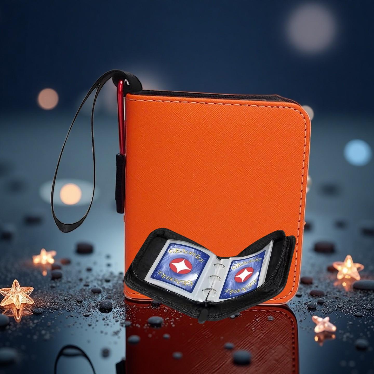 mini card binder 1 pocket Amazon.com: 60 Pockets Graded Card Binder, Toploading PSA Slab Holder  Album, PU Leather Graded Card Storage Binder, Premium 6 Pocket PSA Card  Binder Album with Sleeves (Black) : Toys & Games main image 0