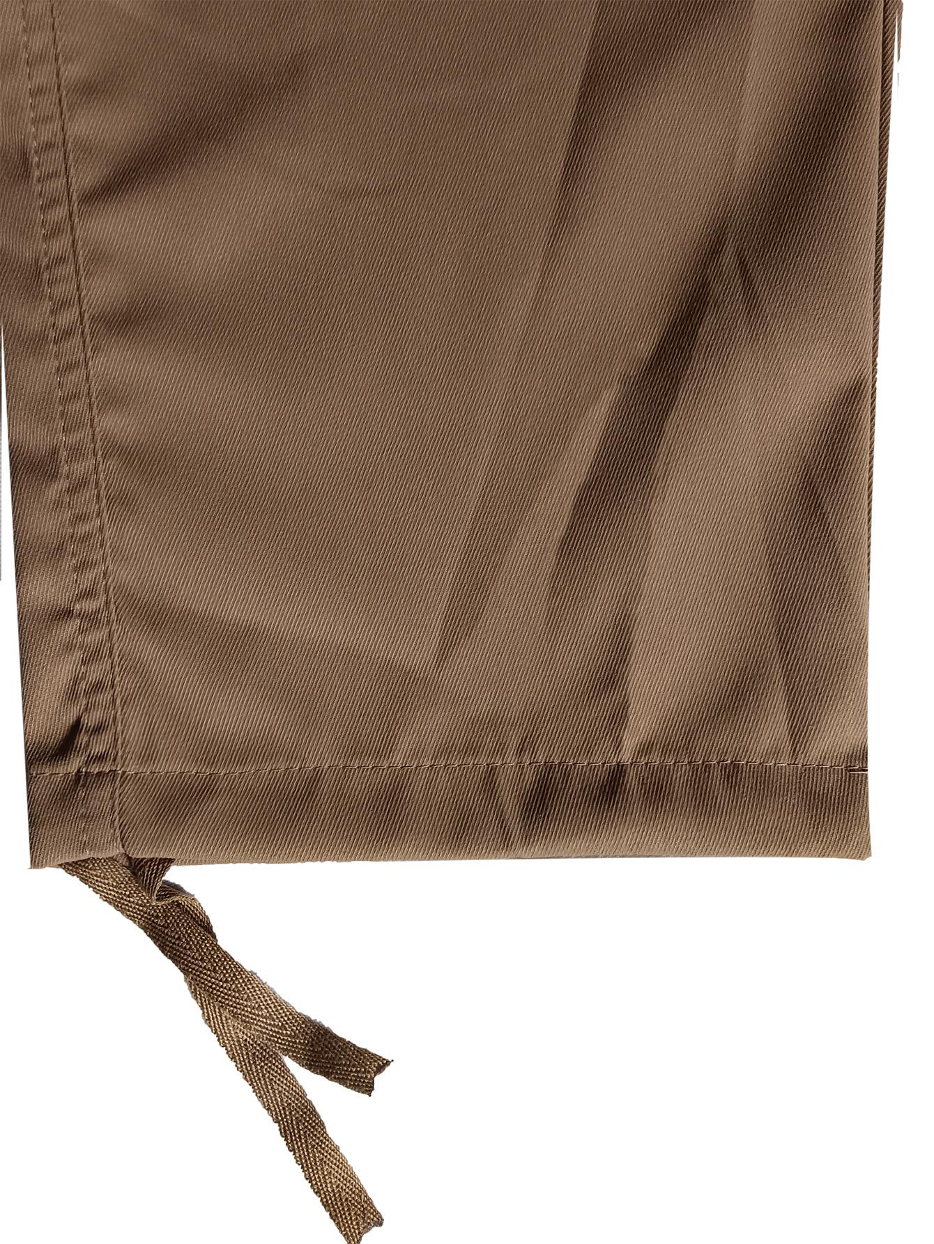 4-piece set of men's durable work pants with multiple pockets for outdoor sports, featuring drawstring design, suitable for spring and autumn, machine washable, holiday gift.