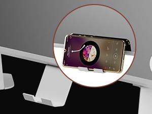 Anbuy Hollywood Vanity Mirror with Lights, Large Vanity Lighted Mirror with 14 LED Bulbs, Hollywood Mirror with Intelligent Induction Control and 3 Color Modes for Bedroom 21.7 x 20.9 Inch