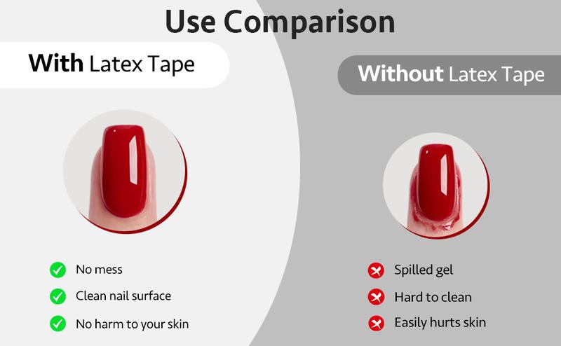 GAOY Liquid Latex for Nails, 16ml Peel Off Cuticle Guard with Stick, Skin Barrier Protector Latex Tape for Nail Polish Nail Art DIY