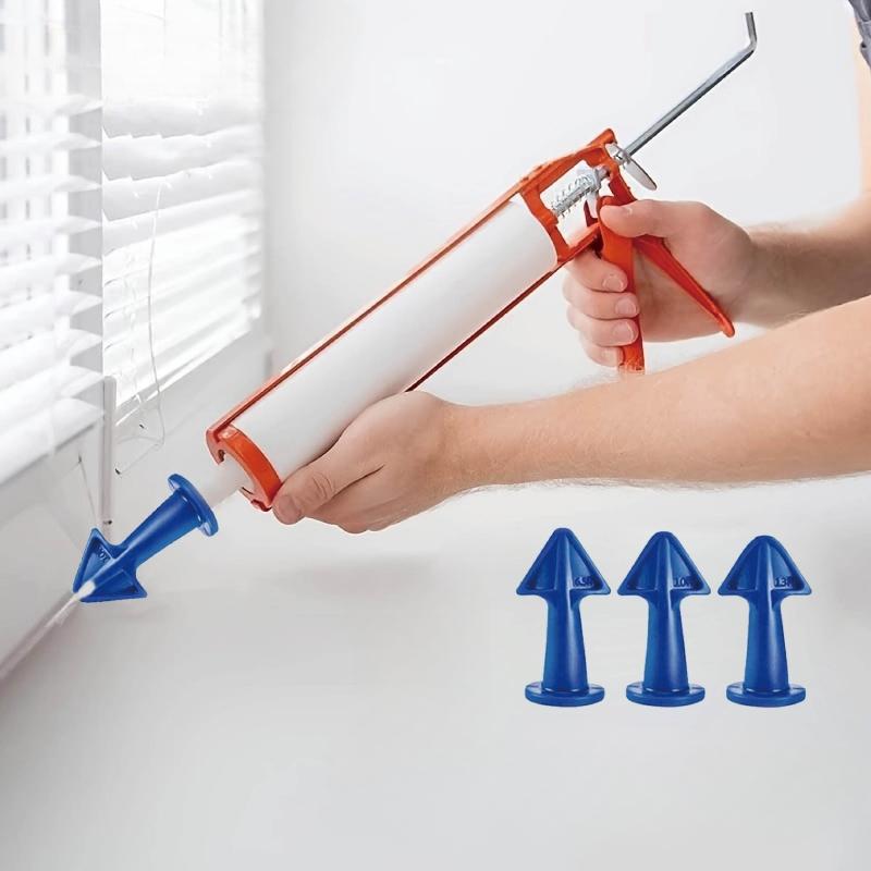 Silicone Caulking Tools, Silicone Sealant Nozzle, Great Tools For Home Kitchen Bathroom Window And Sink Joints
