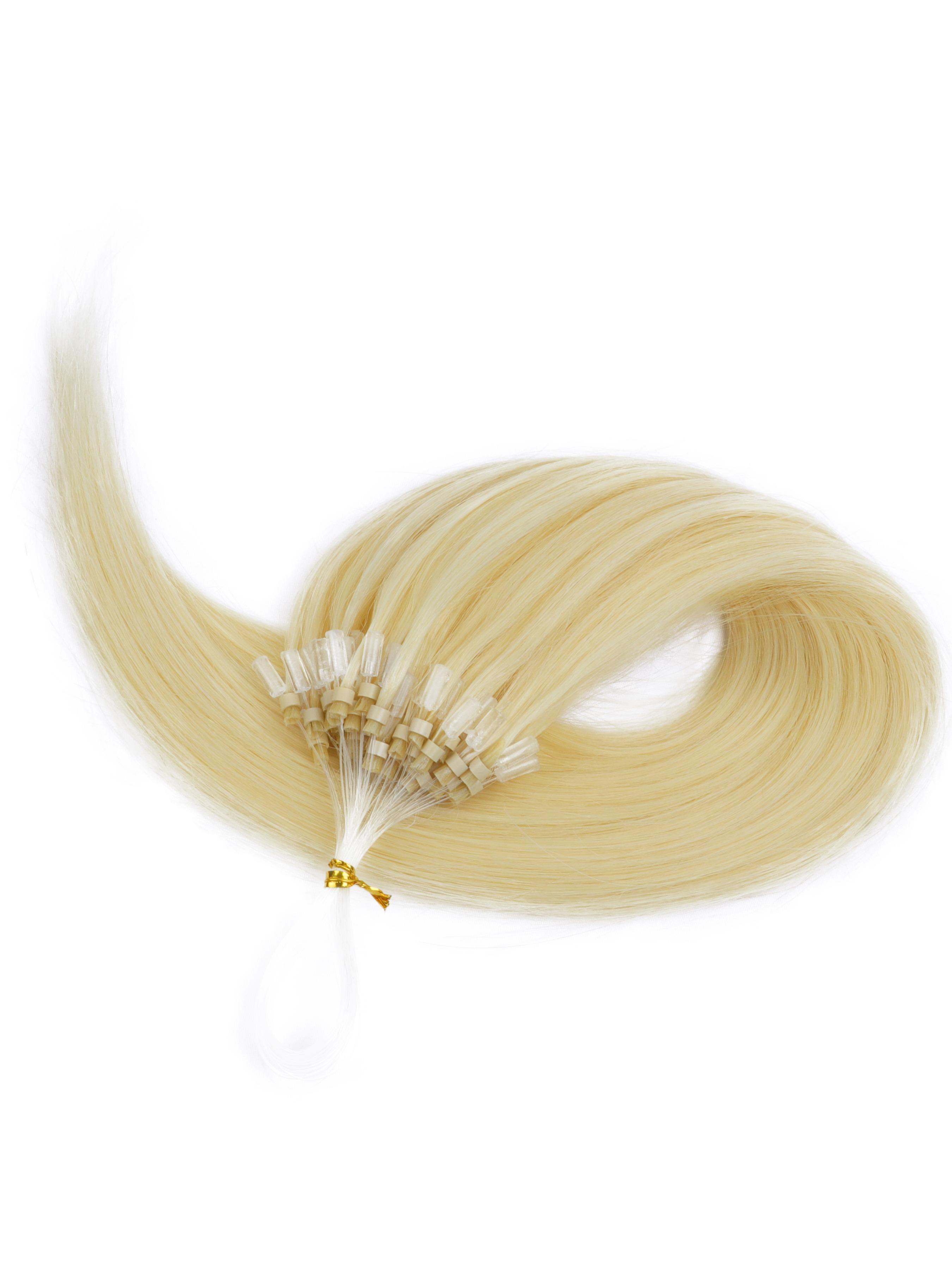 Invisible Micro Nano Bead Hair Extensions, Thin Ring Hair Clips, Real Human Hair Extensions, Thick Invisible Pearl Rings