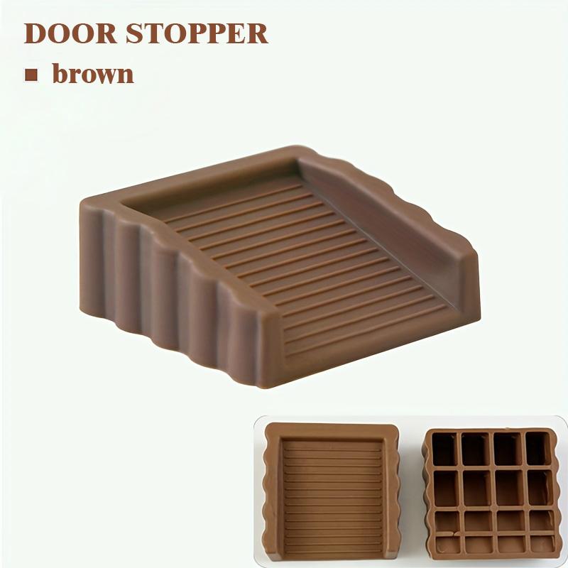 4 Pack Creative Windproof Door Stopper,Safety Door Blocker, Anti-Collision Door Stopper