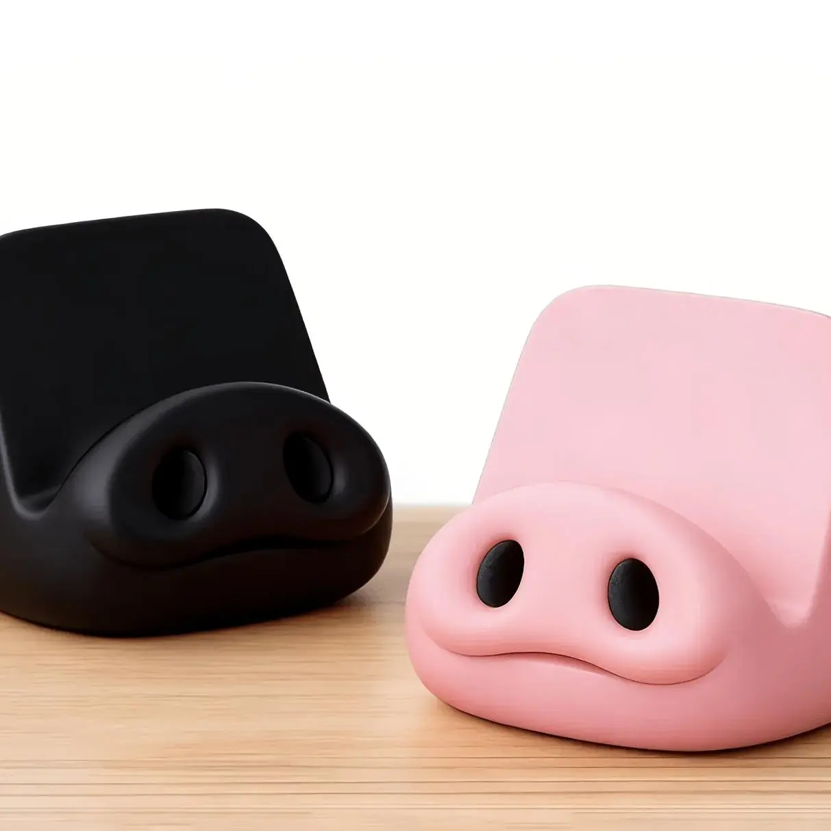 Pig Nose Shaped Phone Stand Ornament